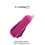RETRO MATTE LIPSTICK- FLAT OF FABULOUS - Image 2