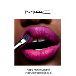 RETRO MATTE LIPSTICK- FLAT OF FABULOUS - Image 4