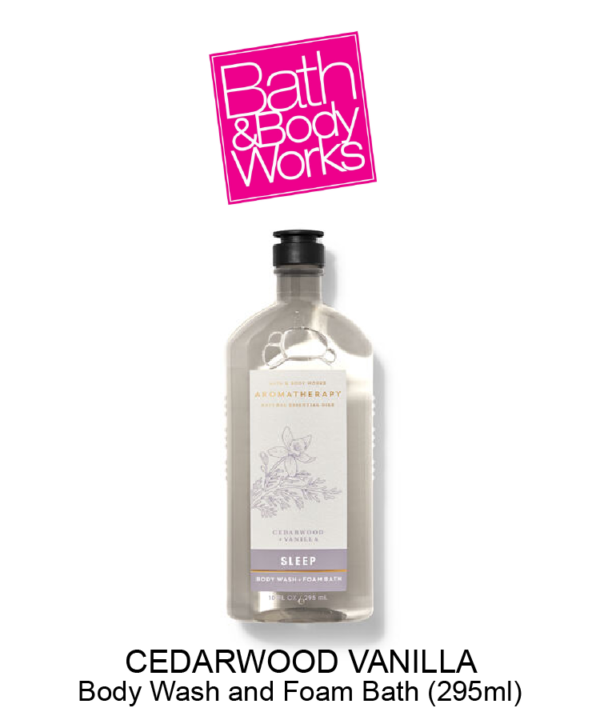 CEDARWOOD VANILLA Body Wash & Foam Bath