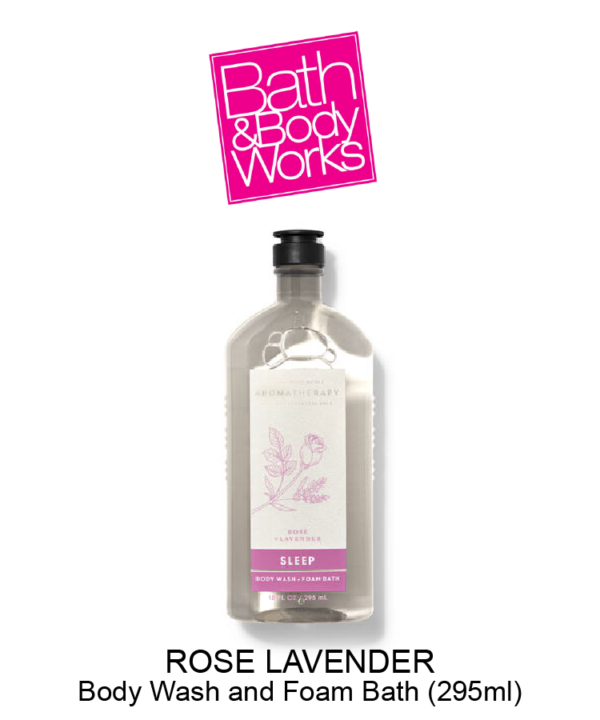 ROSE LAVENDER Body Wash & Foam Bath
