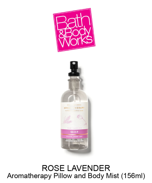 ROSE LAVENDER Aromatherapy Pillow Mist & Body Mist