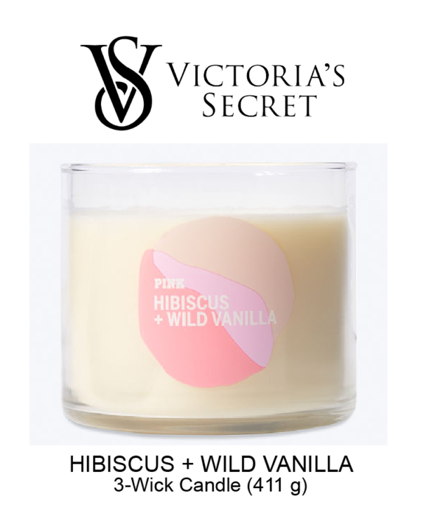 HIBICUS + WILD VANILLA - Fine Fragrance Candle
