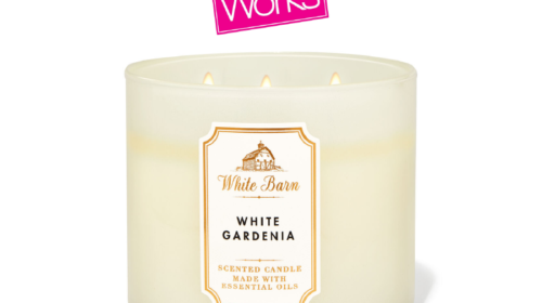 WHITE GARDENIA 3-Wick Candle