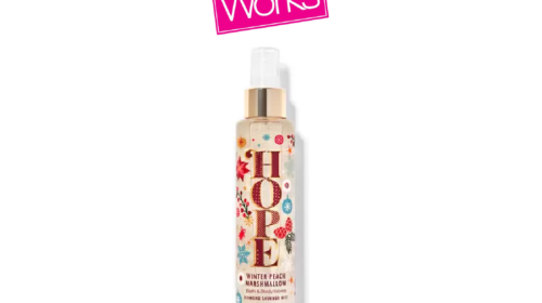 WINTER PEACH MARSHMALLOW - Diamond Shimmer BODY MIST