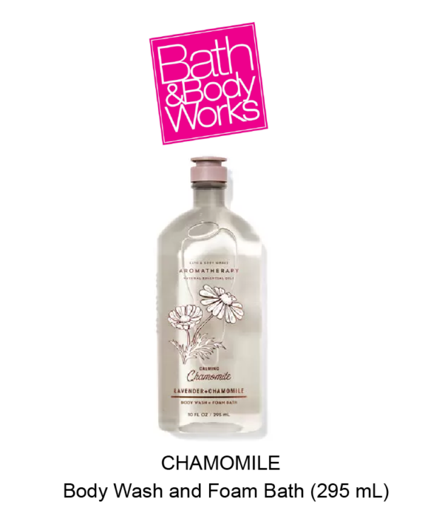 CHAMOMILE Body Wash & Foam Bath