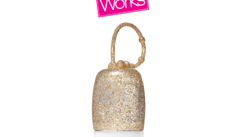 Gold Glitter PocketBac Holder