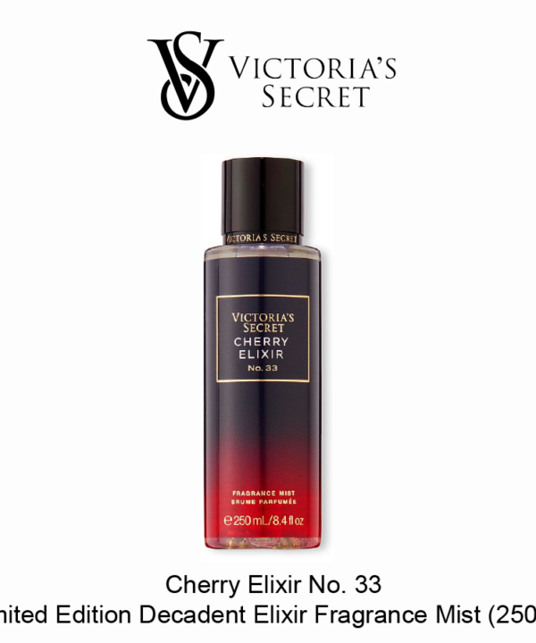 Cherry Elixir No. 33 Limited Edition Decadent Elixir Fragrance Mist (250ml)