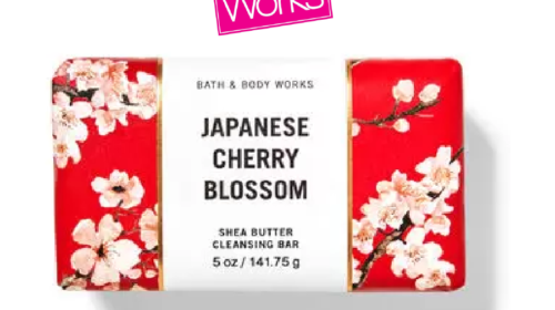 Japanese Cherry Blossom Cleansing Bar