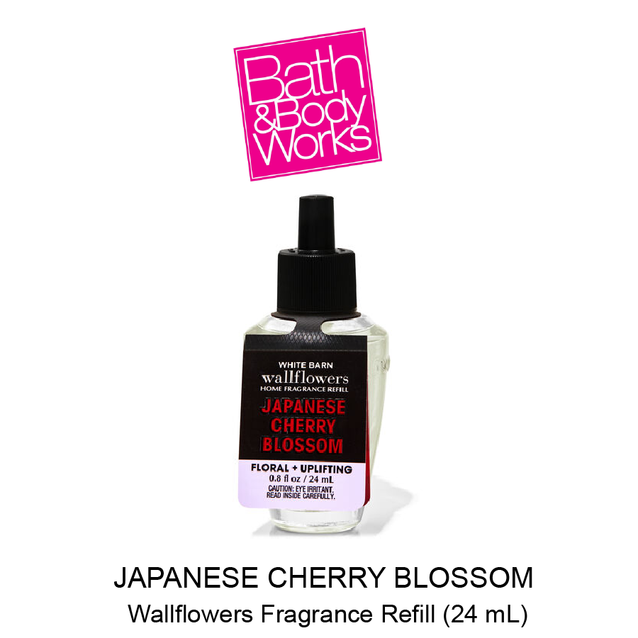 JAPANESE CHERRY BLOSSOM Wallflowers Fragrance Refill by Bath and Body