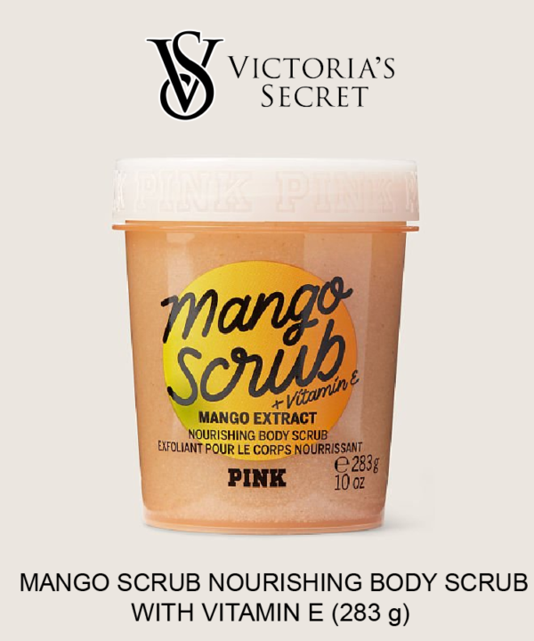 Mango Scrub Nourishing Body Scrub With Vitamin C by Victoria's Secret PINK (283g)