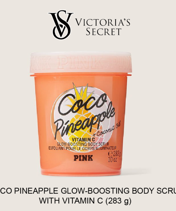 Coco Pineapple Glow-Boosting Body Scrub With Vitamin C by Victoria's Secret PINK (283g)