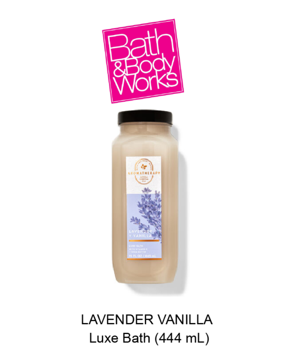 Aromatherapy LAVENDER VANILLA Luxe Bath