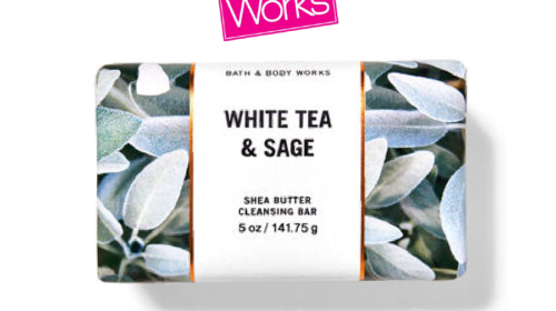 WHITE TEA & SAGE Cleansing Bar