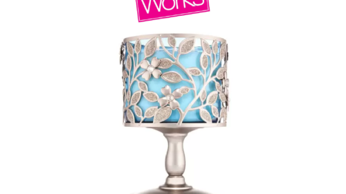Dogwood Pedestal 3-Wick Candle Holder