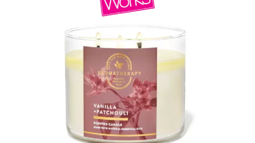 VANILLA PATCHOULI 3-Wick Candle