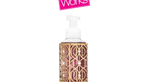 Gems & Gold Gentle Foaming Hand Soap Holder