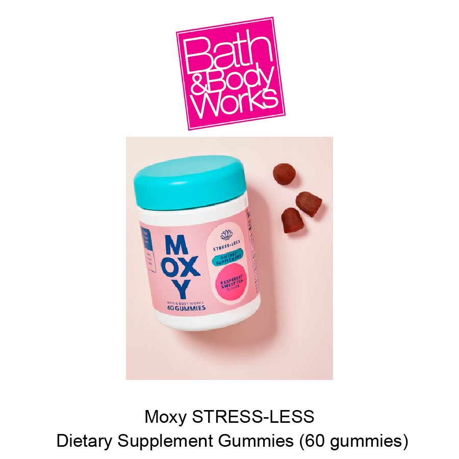 Moxy Stress Less Dietary Supplement Gummies Turacobd