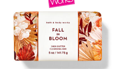 FALL IN BLOOM Shea Butter Cleansing Bar