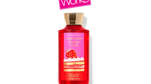 Strawberry Pound Cake Shower Gel