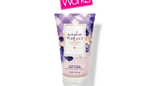 Gingham Vibrant Foaming Sugar Body Scrub