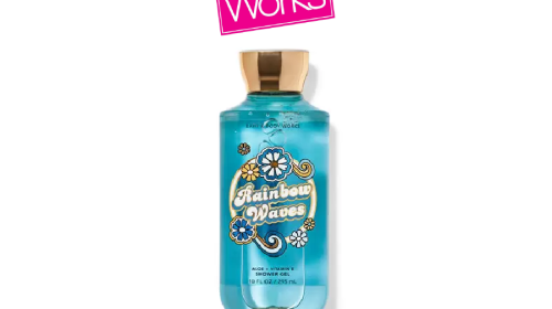 Rainbow Waves Shower Gel
