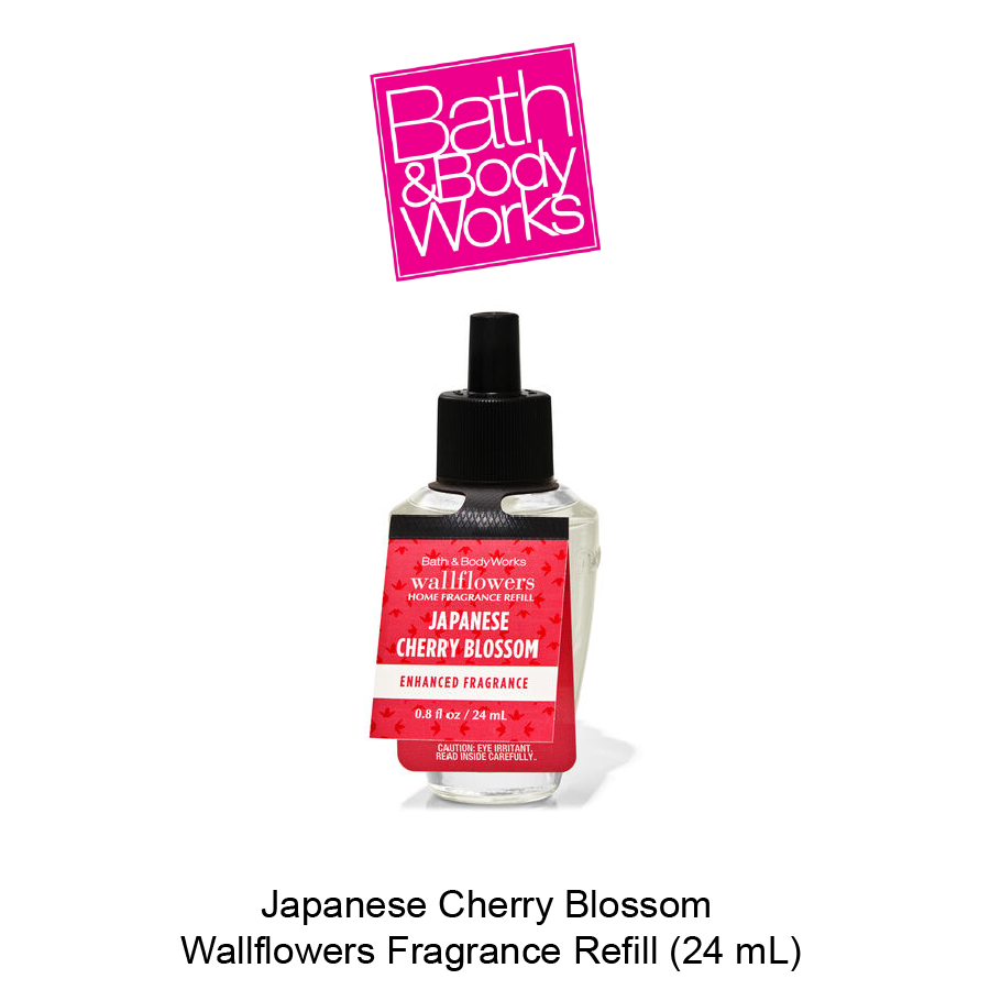 Japanese Cherry Blossom Wallflowers Fragrance Refill Turacobd