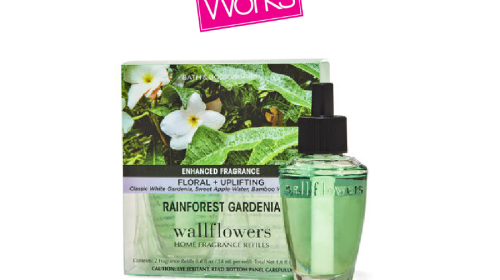 Rainforest Gardenia Wallflowers Fragrance Refills, 2-Pack