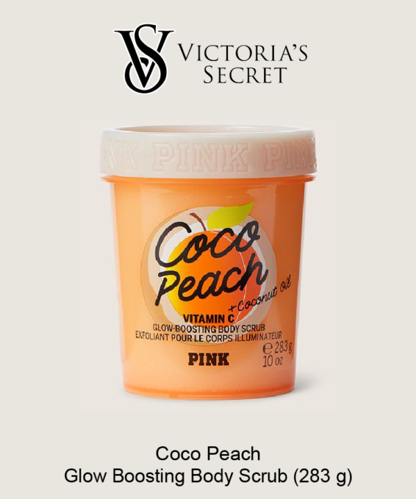 Coco Peach Glow Boosting Body Scrub