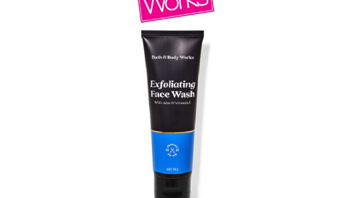 Mens Exfoliating Face Wash Vitamin E & Aloe