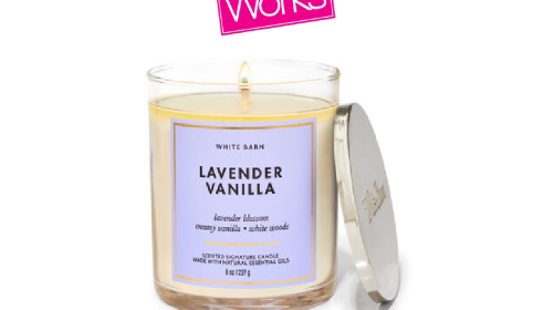 Lavender Vanilla Signature Single Wick Candle