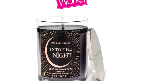 Into The Night Single Wick Candle