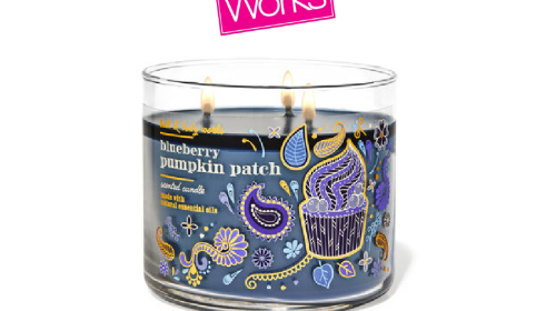 Blueberry Pumpkin Patch 3-Wick Candle