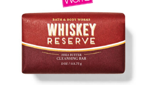 Mens Whiskey Reserve Shea Butter Cleansing Bar