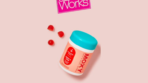 Moxy Sweet & Sour Hair / Skin / Nails Dietary Supplement Gummies