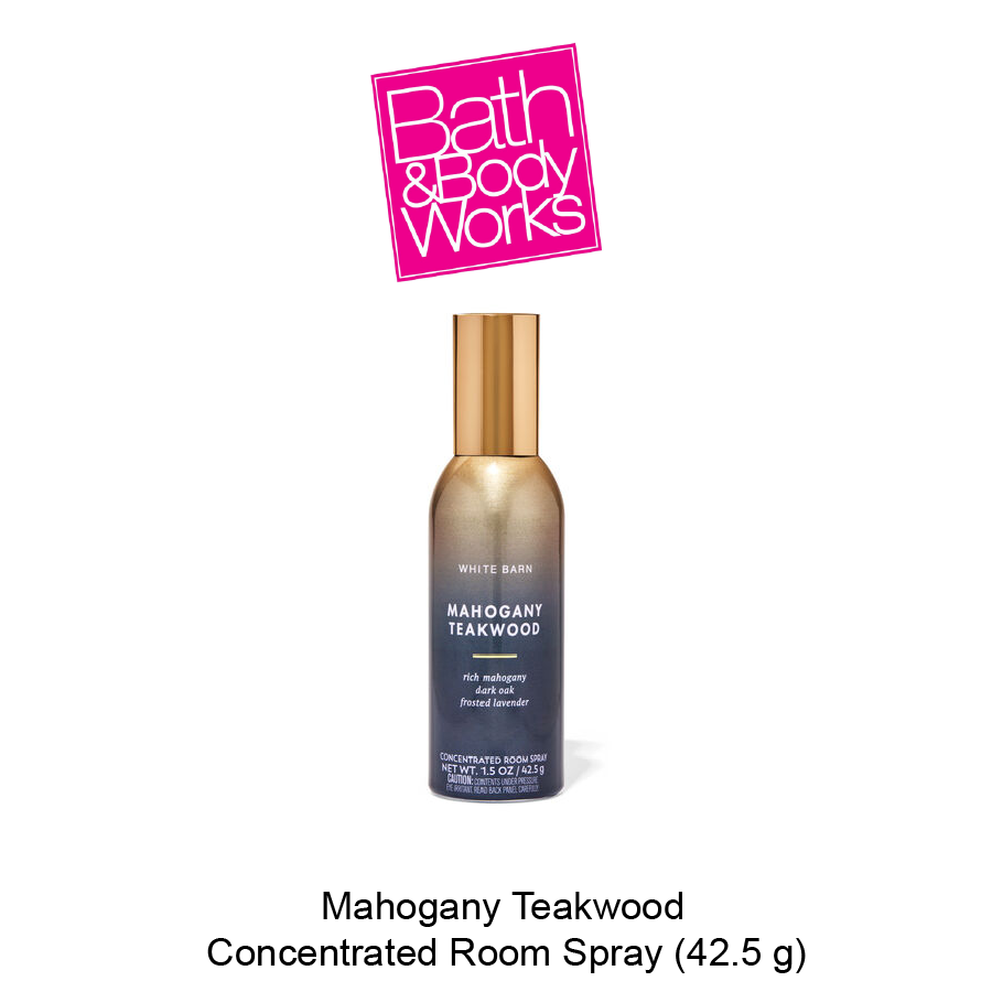 2 Bath & Body Works MAHOGANY TEAKWOOD Concentrated Room Spray Fragrance 1.5  oz