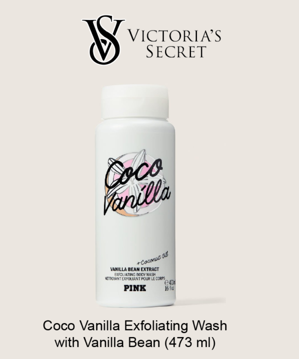 Coco Vanilla Exfoliating Wash with Vanilla Bean