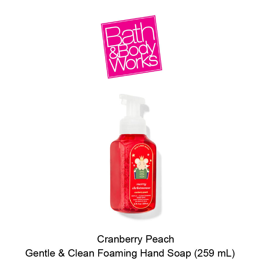 BB Gentle & Clean Foaming Hand Soap Jan-13-2024-11 Cranberry Peach Gentle & Clean Foaming Hand Soap - Image 1