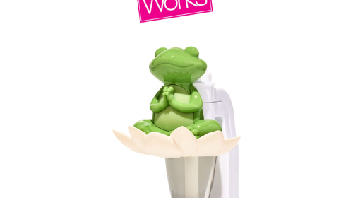 Yoga Frog Nightlight Wallflowers Fragrance Plug