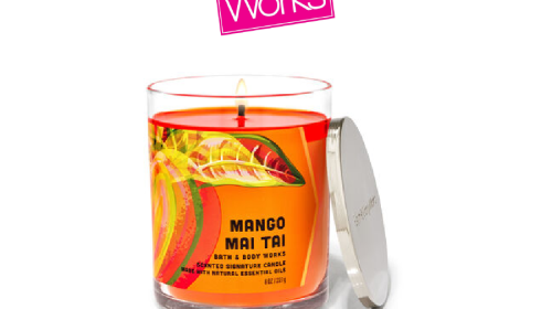 Mango Mai Tai Signature Single Wick Candle
