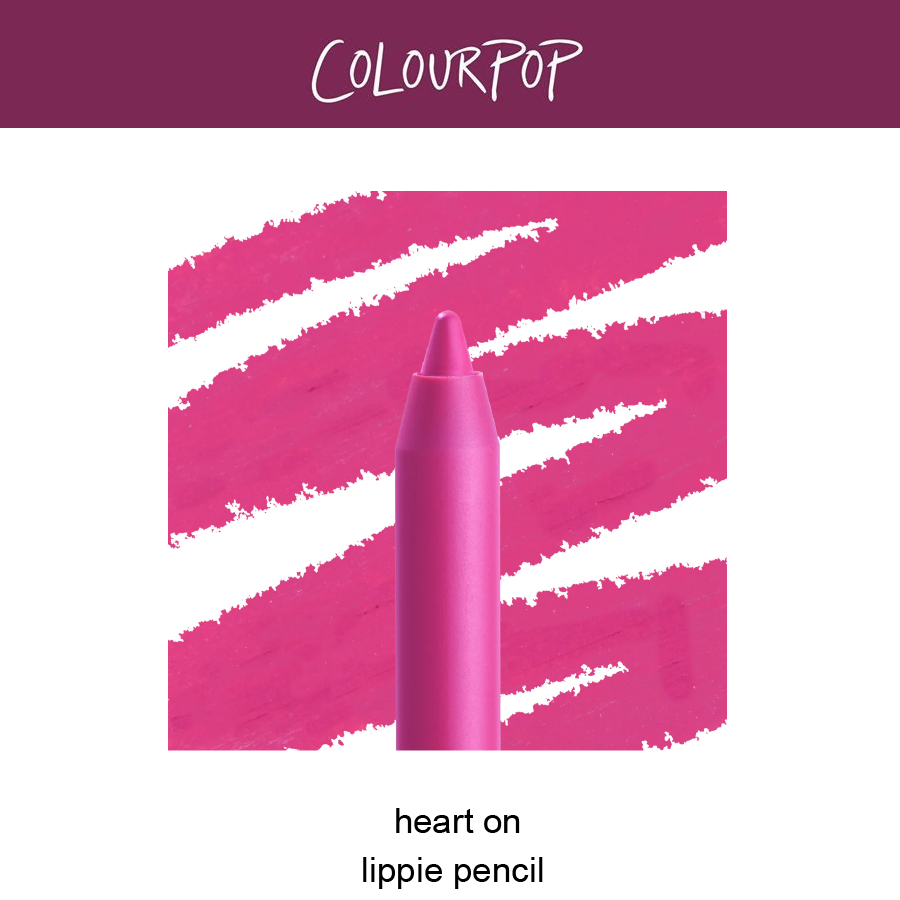 CP lippie pencil Feb-14-2024-15 heart on lippie pencil - Image 1