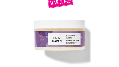 Aromatherapy Lavender Iris Whipped Body Butter