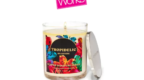 Tropidelic Signature Single Wick Candle