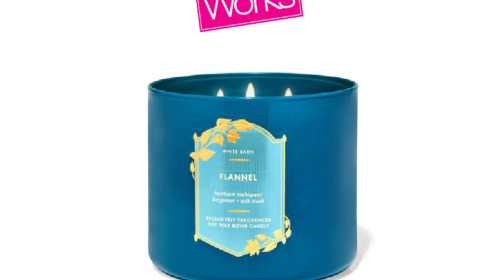 Flannel 3-Wick Candle