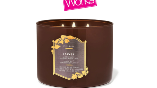 Leaves 3-Wick Candle