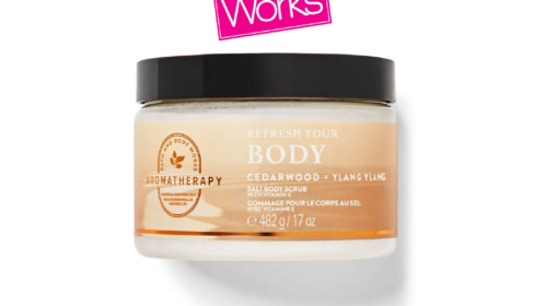 Aromatherapy Cedarwood Ylang Ylang Salt Body Scrub