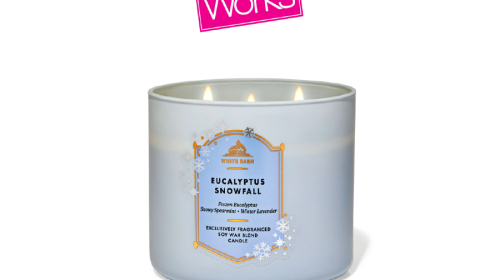 White Barn Eucalyptus Snowfall 3-Wick Candle