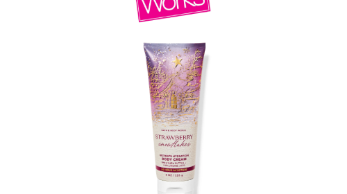 Strawberry Snowflakes Body Cream