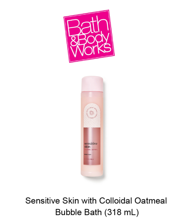 Sensitive Skin With Colloidal Oatmeal Bubble Bath