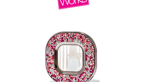 Holiday Sparkle Applique Car Fragrance Holder