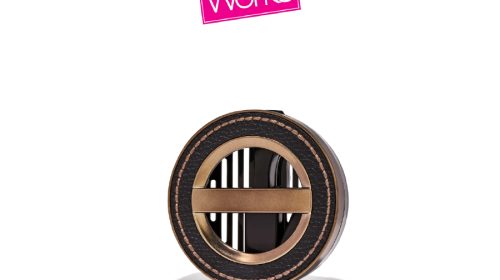 Leather Stitched Car Fragrance Holder